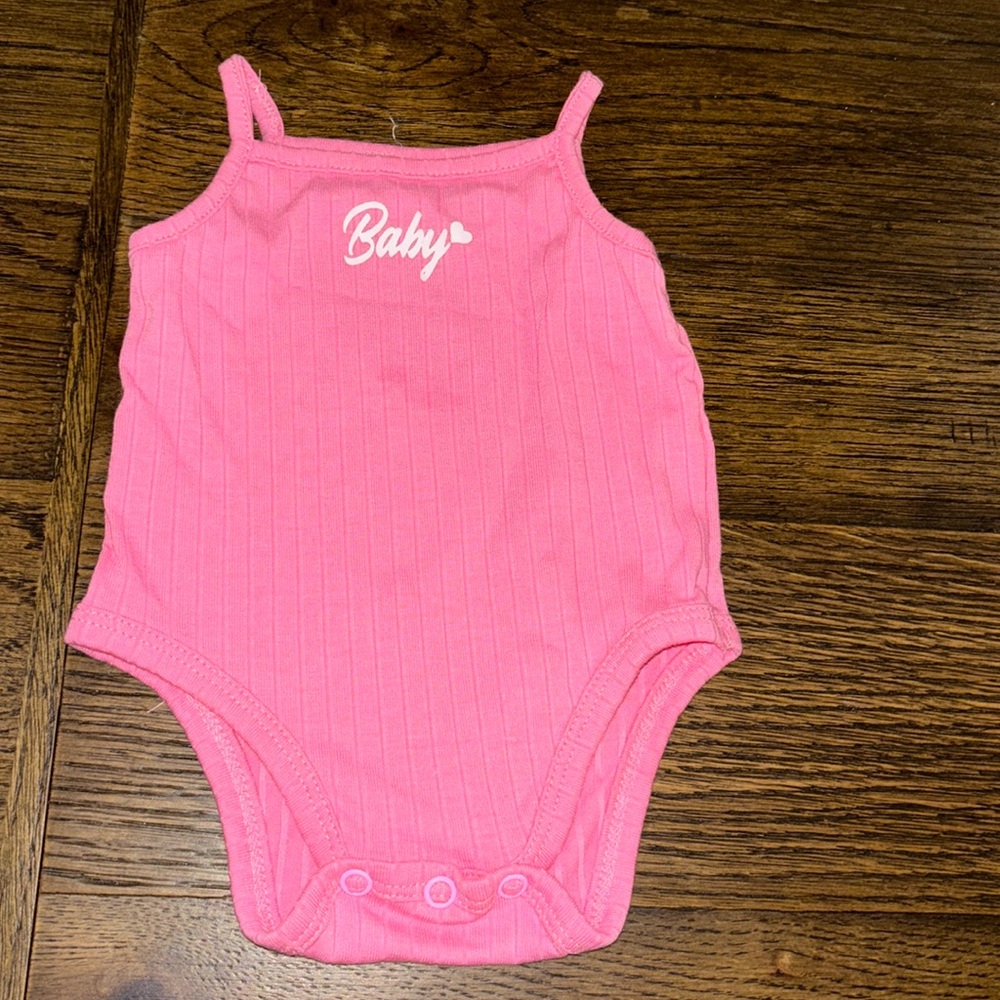 New born baby girl pink butterfly